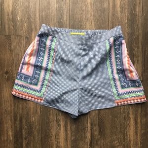 SALE! Gianni Bini Geometric High Waisted Shorts